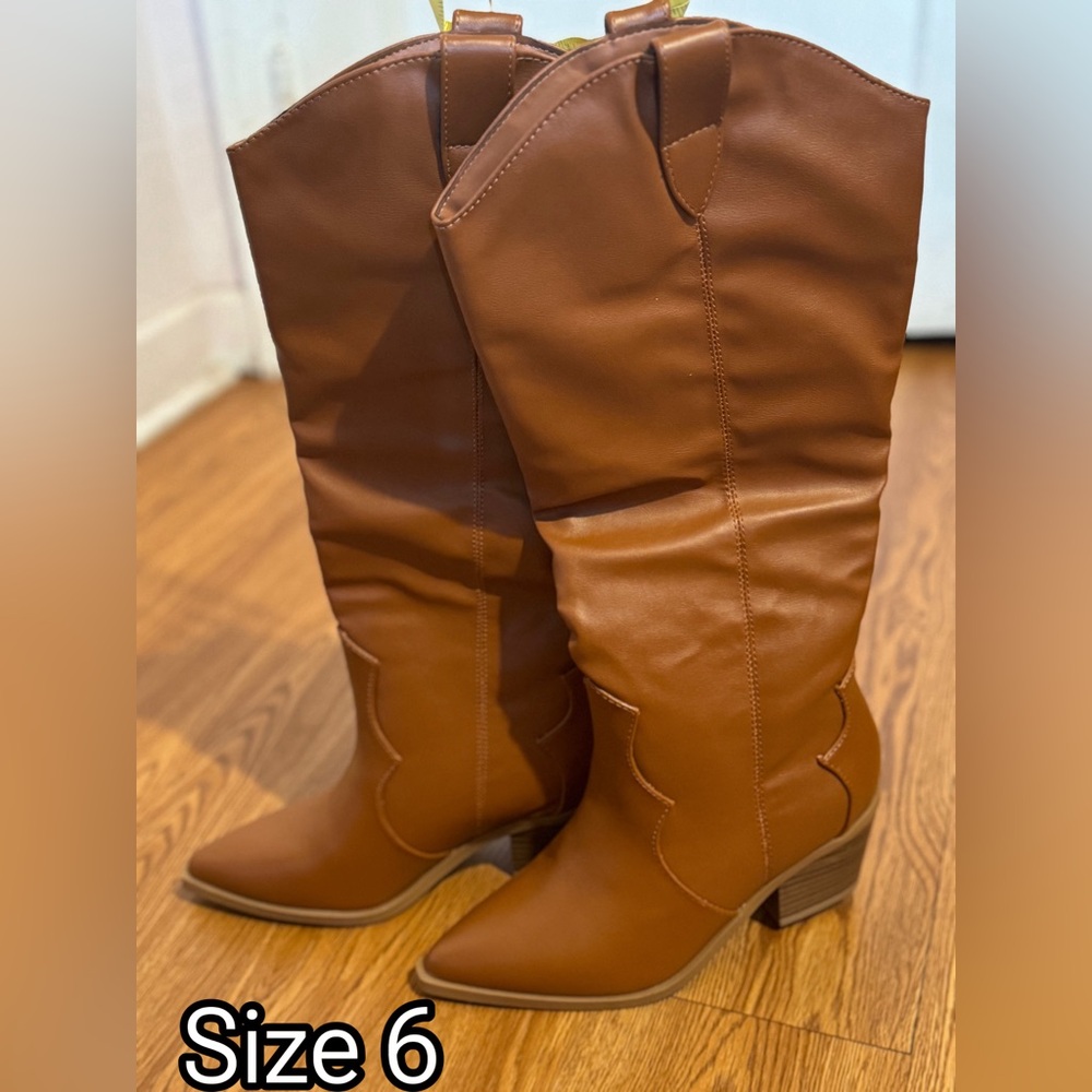 *NEW* Women Knee High Heel winter boots